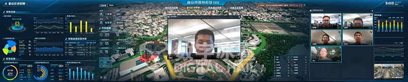 智慧安保数字孪生IOC系统-9通信融合.png